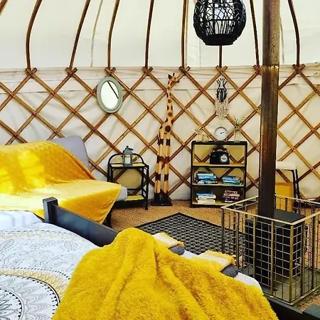 Bronfelen Yurt Hotel Cynghordy Exterior photo