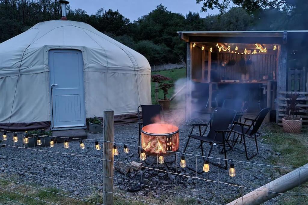 Luxury tent Bronfelen Yurt Cynghordy